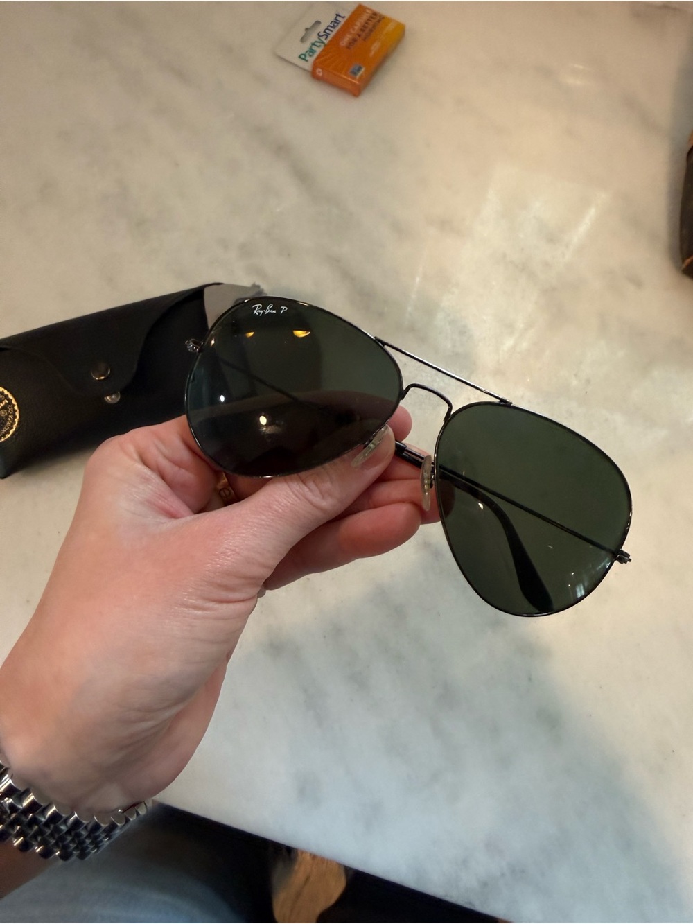 Ray-Ban Aviator Sunglasses - black Lenses, black Frame